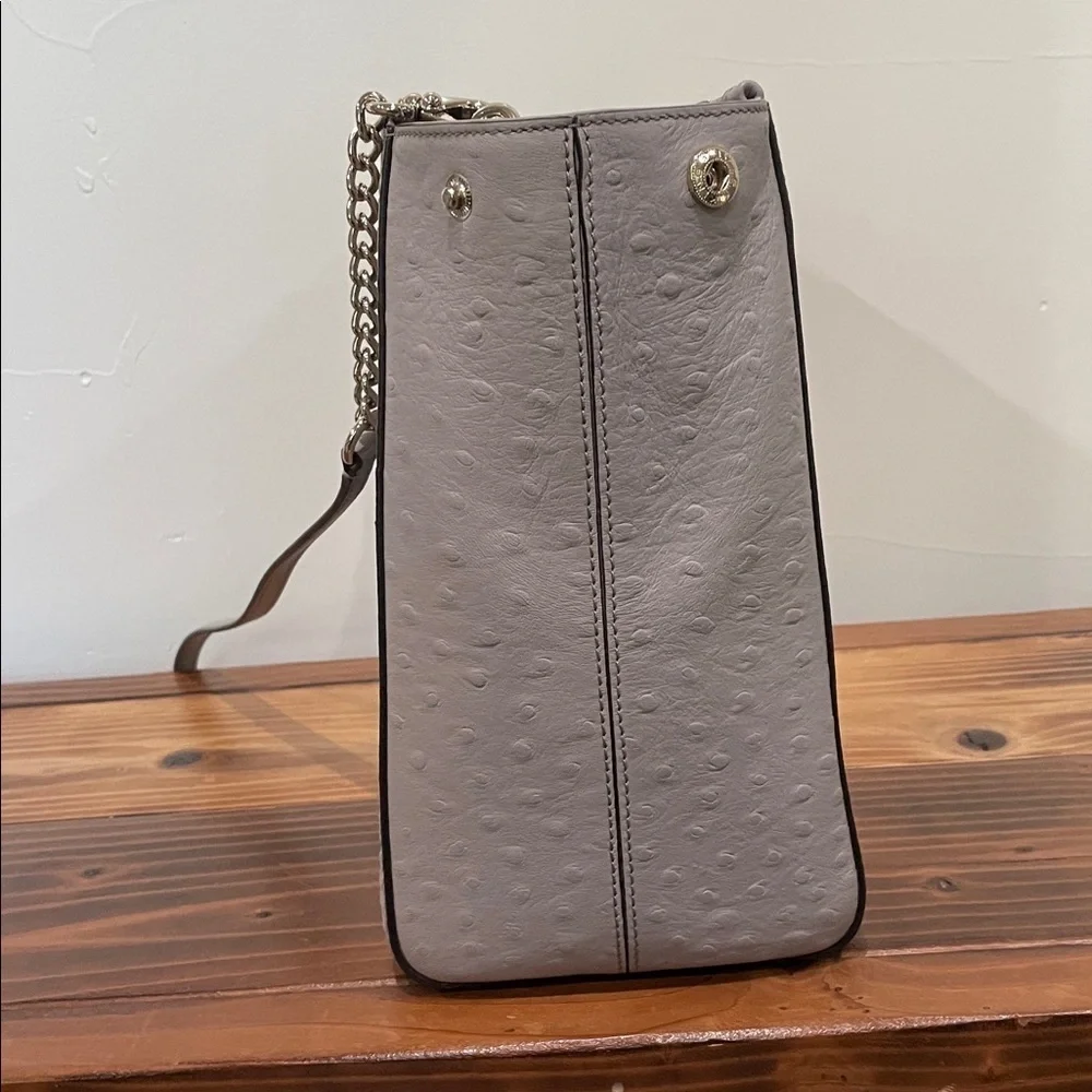 Kate Spade New York Loden Bristol Drive Ostrich Embossed Leather Bag